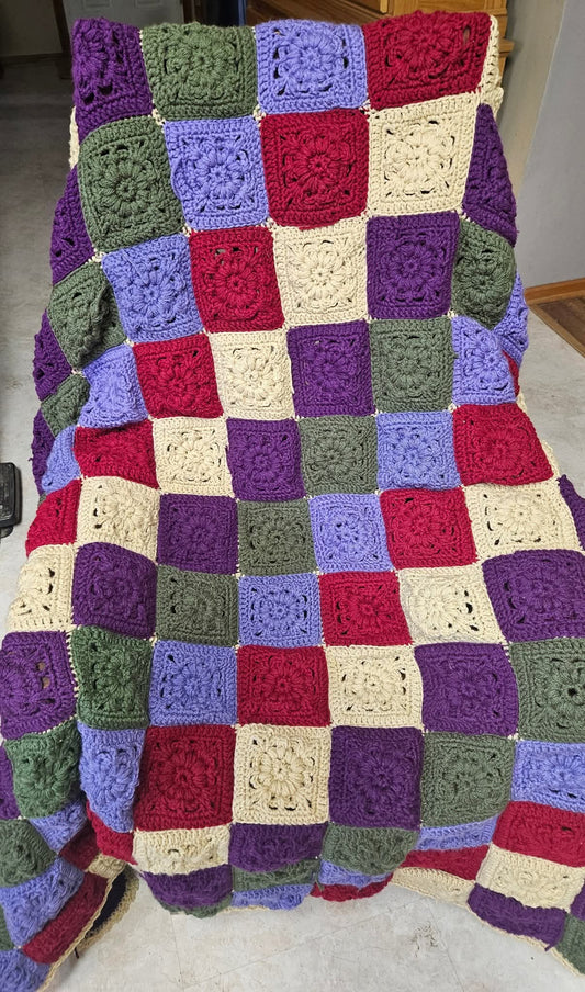 Wildrose Garden Granny Square